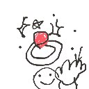 古本屋🦀 の絵: るびーのゆびわ