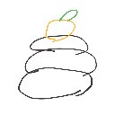 こーちんちん の絵: もち
