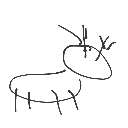かんたろう の絵: しか