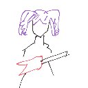 よしはた部長 の絵: るーるー