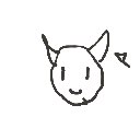 morii の絵: つの