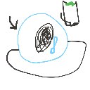 ポンコ の絵: くずまんじゅう