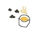 ねこ の絵: しじみ