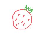 ナナキ の絵: いちご