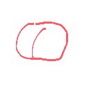 ナナキ の絵: もも
