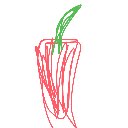 さやにー の絵: とうがらし
