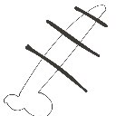 ももにー の絵: ちんこ