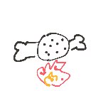 めい の絵: にく