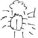 だいき の絵: せみ