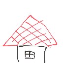 ひなっち の絵: やね
