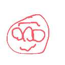 やはり天才だった の絵: あんぱんまんのかお