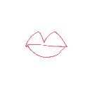 ガミの手下 の絵: くち