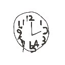 ゆまちん の絵: とけい