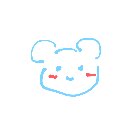 りりちゃん の絵: くま