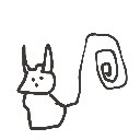 ほそまっちょ の絵: りす