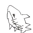 おかか の絵: さめ