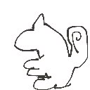 ななせ の絵: りす