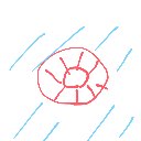 ぞー の絵: うきわ