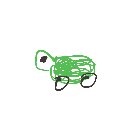 すー の絵: かめ