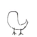 れい の絵: からす
