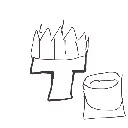 まき の絵: にす
