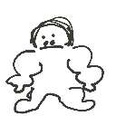 ゆきこ の絵: ごりら
