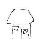 ぱん の絵: おうち