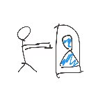 けん の絵: ぬりえ