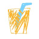 森山やろう（誰？） の絵: おれんじじゅーす