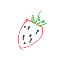 すーも の絵: いちご