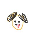 せら の絵: わんこ