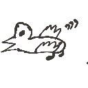 パぬっっっち の絵: からす