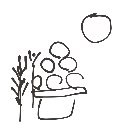 夢追潰 の絵: つきみ