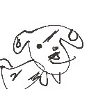 田所浩二 の絵: こいぬ