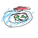 田所浩二 の絵: こども