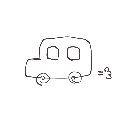 まいか の絵: くるま