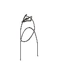 みゆう の絵: つめ