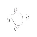 ナツ の絵: じか