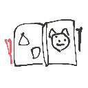 もかち の絵: ぬりえ