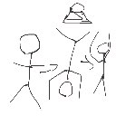 せら の絵: しんたいそう