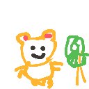 しゅういちー の絵: くま