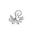 んばっ！ の絵: たこ