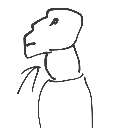 ひがしお の絵: のど