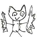 まろ の絵: くま