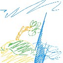 うすしお の絵: びーち