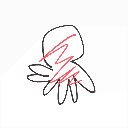 筋肉！ の絵: たこ