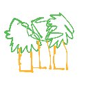 かいと の絵: もり