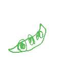 しん の絵: まめ