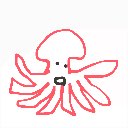 柏原 の絵: たこ