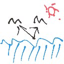 れれれ の絵: かもめ